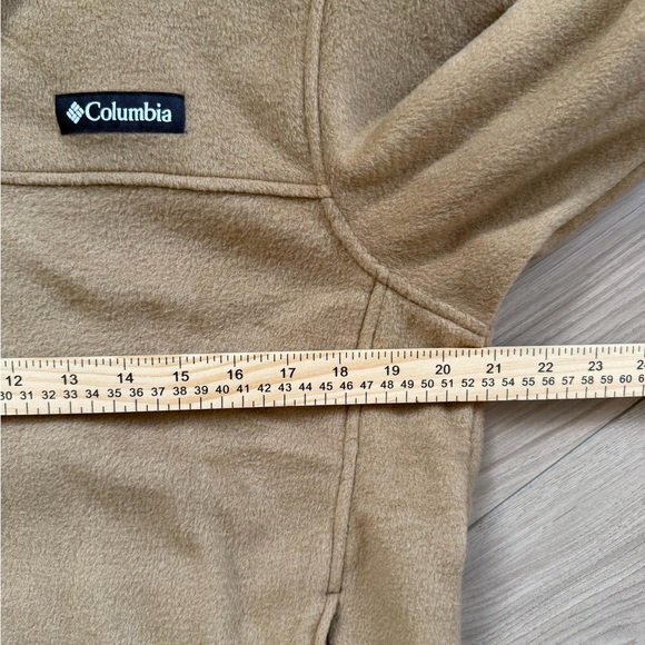 NWT Columbia mount grand freeze full zip Tan Fleece Jacket Sz small - Picture 7 of 8